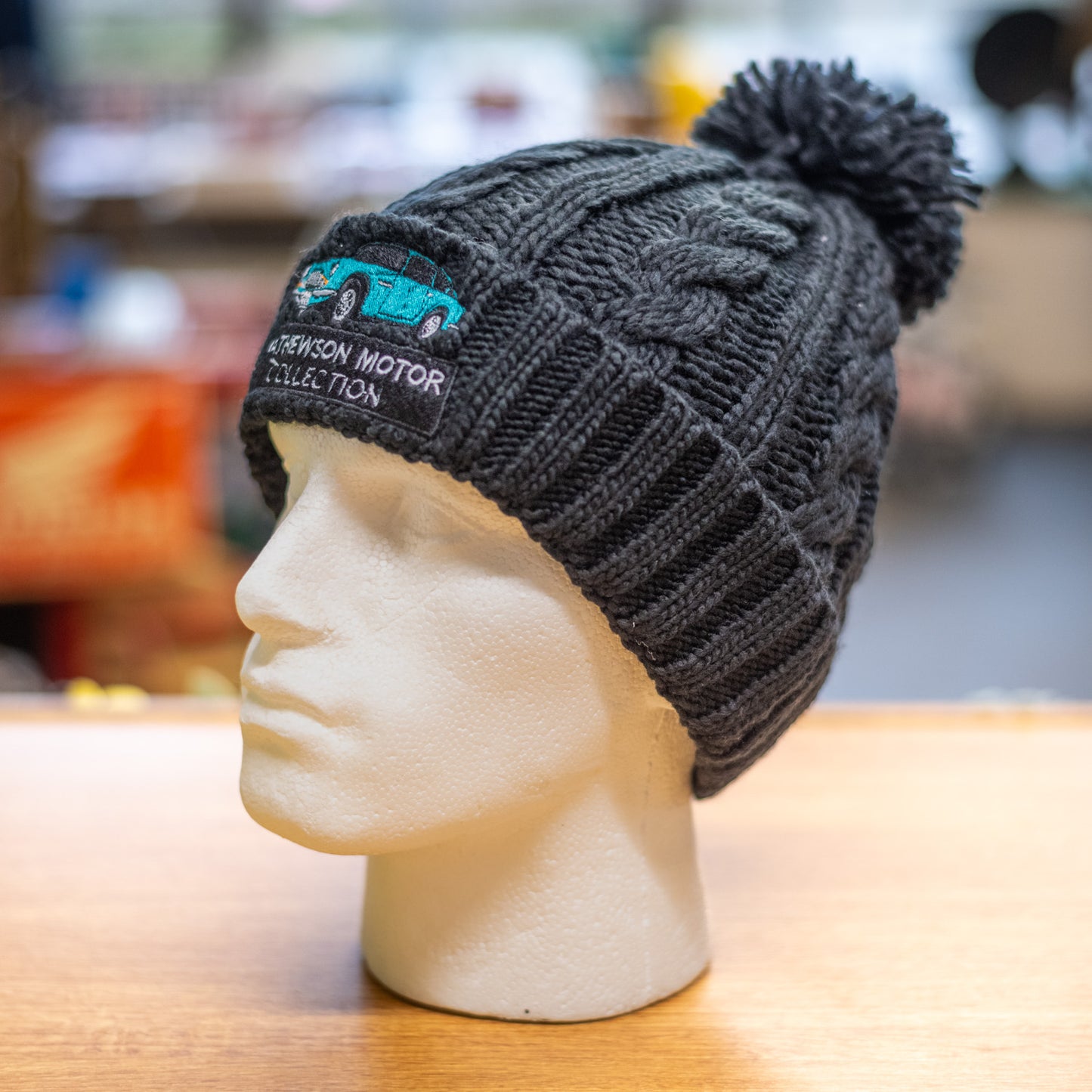 Mathewson Motor Collection Bobble Hat