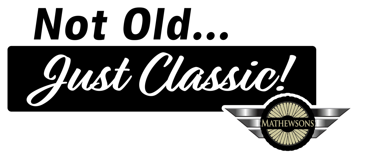 Not Old... Just Classic Sticker