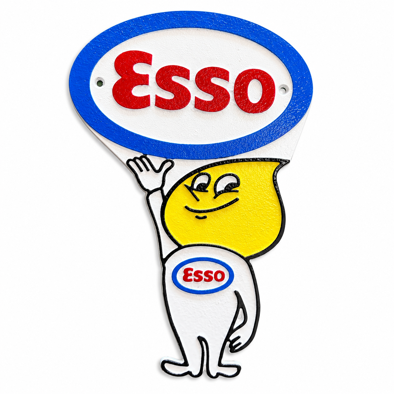 Esso Cast Iron Plaques