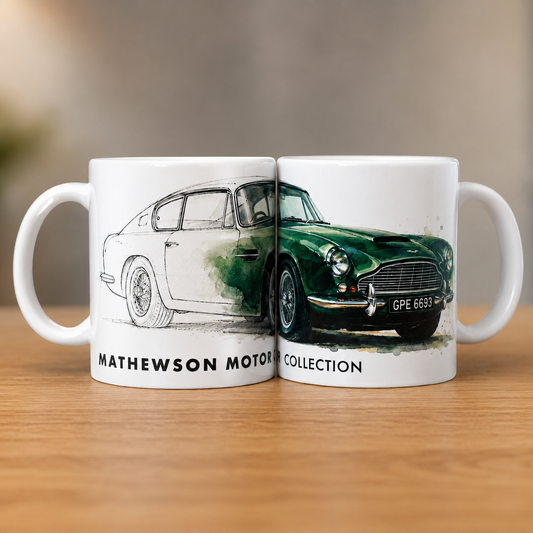 Mathewsons Motor Collection Aston Mug