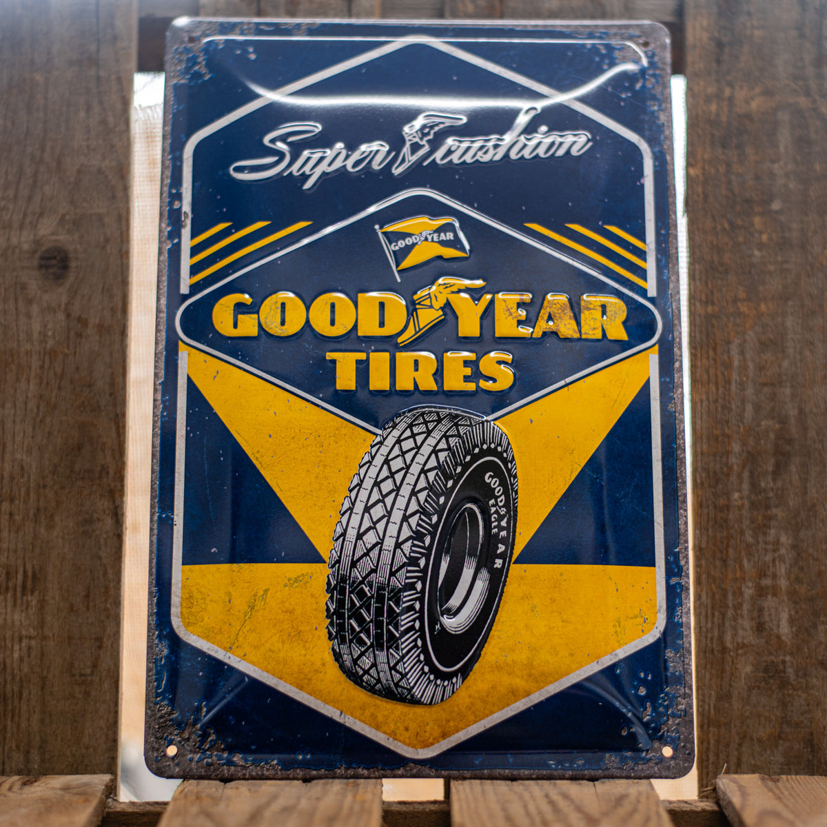 Goodyear Tires Metal Sign