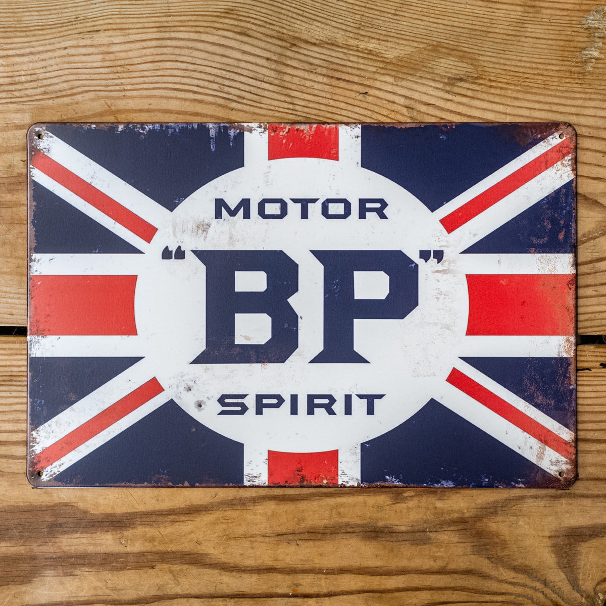 BP Motor Spirit Metal Sign