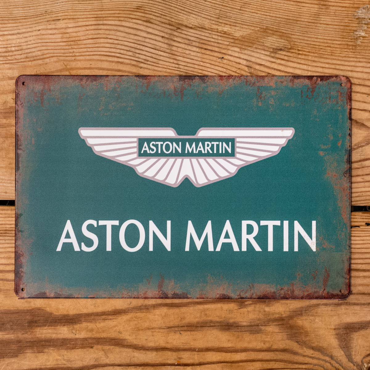 Aston Martin Metal Sign