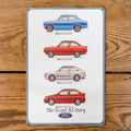 Escort Story Metal Sign