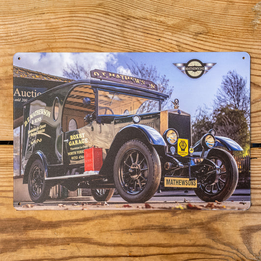 Morris Metal Sign