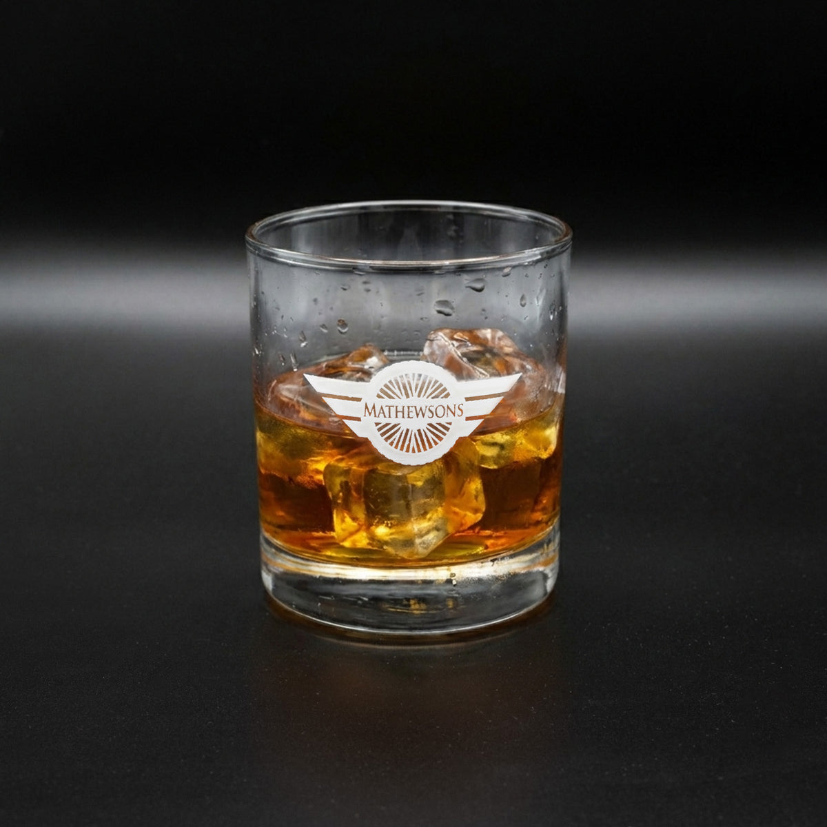 Mathewsons Whiskey Glass