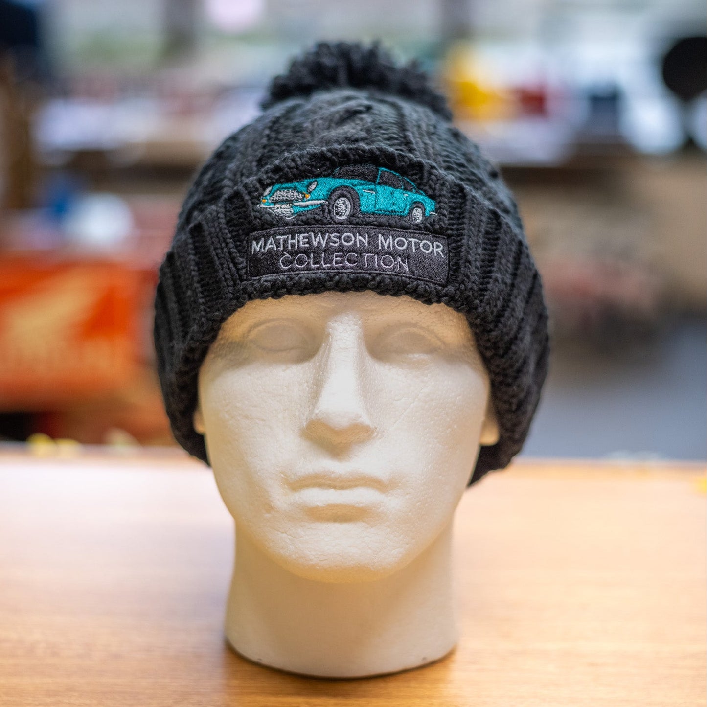Mathewson Motor Collection Bobble Hat