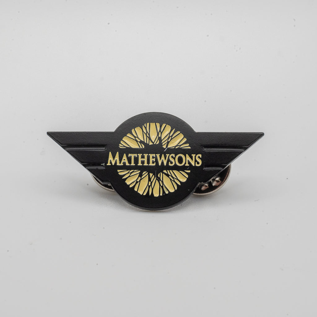 Mathewsons Pin Badge