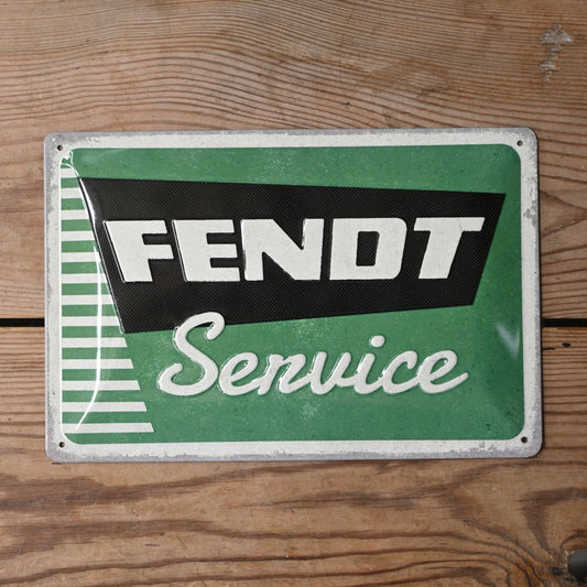 Fendt Service Metal Sign