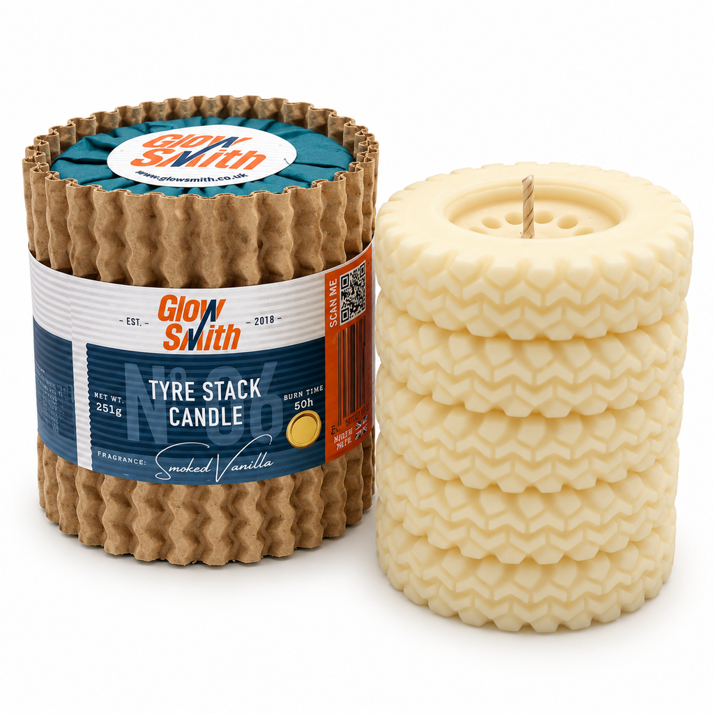 Tyre Stack Candle
