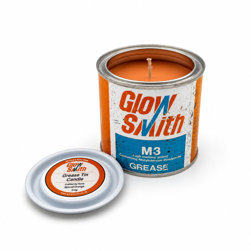 Small Grease Tin Candle