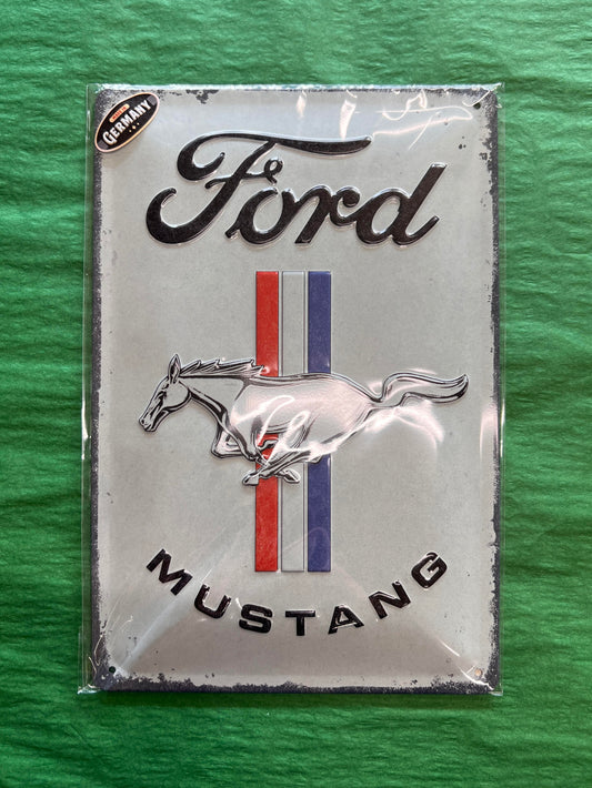 Ford Mustang A4 Sign